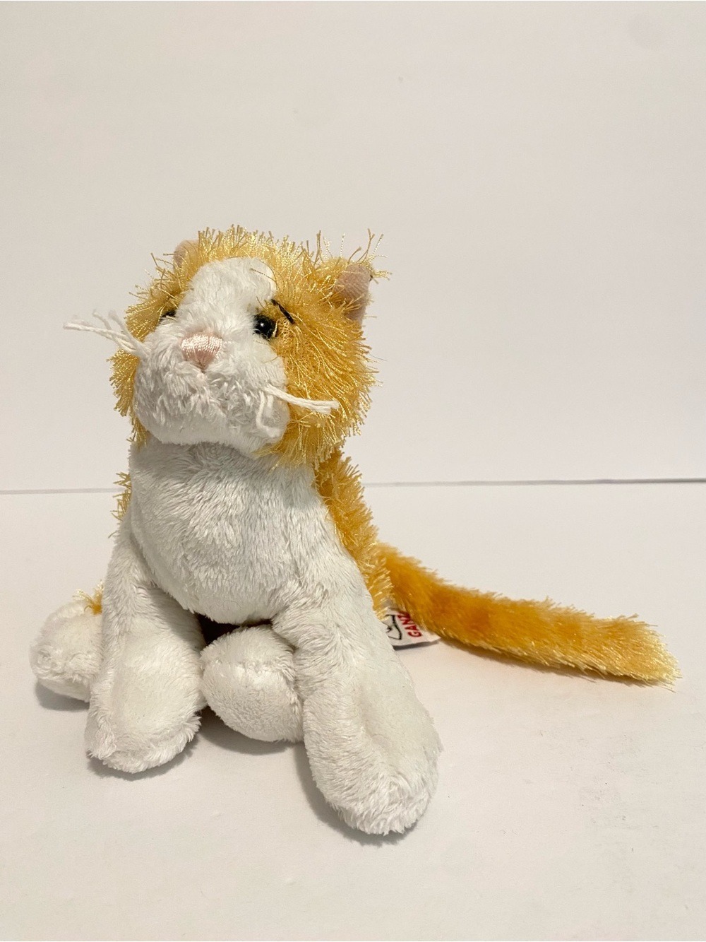 Webkinz Lil Kinz Orange Cat Mini Plush Stuffed Animal Kitty Toy 5”